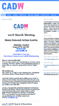 Mobile Screenshot of cadw.org